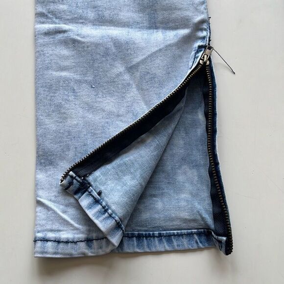 Black Label Skinny Flex Jeans Sz. 36/32 - Picture 6 of 7